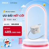  Củ Sạc Nhanh 2C ROCK Crayon Shinchan 35W (with Built-in 70cm Retractable Type-C Cable, GaN Smart Chip Technology, PD3.0, QC4.0, PPS, AFC, FCP, Smart Temperature Control, 8-Layer Safety Protection) 
