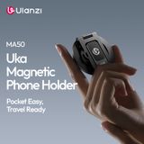 Ulanzi MA50 Phone Holder Uka Magnetic Smartphone Stand Multi-Angle Livestreaming Vlog with 1/4" Universal Backpack Strap Mount 