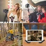  Ulanzi MT-11 Octopus Flexible Tripod For Gopro Camera Phone SLR DSLR Tripod Extend 1/4'' Screw With Ballhead ColdShoe Phone Clip 