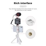  Tripod Mini Để Bàn Tích Hợp Gậy Selfie Cho Máy Ảnh ULANZI MT-08 (1/4 Screw Ballhead, Folding Length: 22.5cm, Adjustable three sections) 