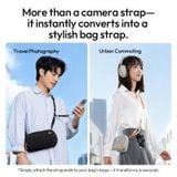  Ulanzi YF01 Y-Flex Strap with Quick Release Buckle 3in1 Shoulder Wrist Strap Charging Cable for Camera Phone Travel Photography 