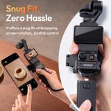  Ulanzi PMO1 Pocket 3 Magnetic Expansion Adapter with Cold Shoe for Action Camera Smartphone Holder Travel Livestreaming Vlog 
