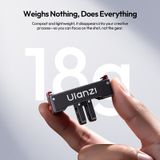 Ulanzi OA24 Metal Magnetic Quick Release Adapter for DJI Action 6/Nano Dual-Sided Magnetic Mount Outdoor Travel Livestreaming 
