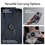  Ulanzi MA50 Phone Holder Uka Magnetic Smartphone Stand Multi-Angle Livestreaming Vlog with 1/4" Universal Backpack Strap Mount 