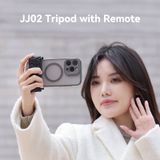 Ulanzi JJ02 Tripod with Remote 3-in-1 Versatility Selfie Stick Phone Grip with Cold Shoe Mounts Vertical Horizontal Shooting 