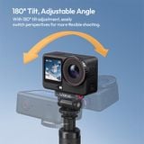  Ulanzi OA27 Quick Release Cold Shoe Mount for Action 6/Nano Magnetic Snap Dual-Device Mode for Action Camera Livestreaming Vlog 