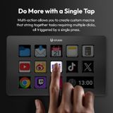  Ulanzi D200 Live Streaming Controller 13 LCD Keys for Vlog Content Creation Photo Video Editing Gaming Office Work 