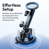  Ulanzi ZJ06 Suction Cup Mount for Featuring MagSafe Smartphones Four-Section Extendable Pole for Car Sunroof Windshield Window 