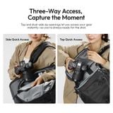  Ulanzi TP01 Travel Photography Backpack 25L Built for Outdoor Creators Adventure Casual Hiking for Action Camera Livestreaming 