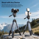  Ulanzi TT39 Video Tripod for Smartphone Camera Video Light Livestream Vlog Shot with Phone Clamp Horizontal Vertical Photography 
