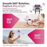  Ulanzi MA37 Quick Release Mini Tripod for DJI Osmo Action 6 / Osmo Nano Vlog Selfie Food Exploration Fitness Sports Event Record 