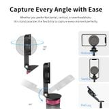  Gậy Selfie Từ Tính Tích Hợp Tripod Dùng Cho Điện Thoại ULANZI MT-84 (1.53m, 360° Rotation, 10m Remote Control, 180° Foldable) 