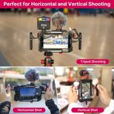  Ulanzi Lino Smartphone Cage for iPhone 16 15 14 13 12 X XR XS Max Mini/Pro/Pro Max Smartphone Handle Grip Phone Vlog Video 