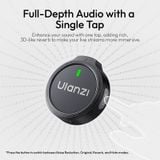  Ulanzi A21 Wireless Microphone 360° Sound Pickup 100m Wireless 2.4GHz 58dB for Smartphone Action Camera Computer Livestreaming 