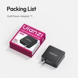  Ulanzi RH-PD100W GaN Power Adapter Supports PD 3.0 Protocol for 40W PRO/RGB C60/C60RGB Fill Light CO1 100W EC65 65W COB Light 