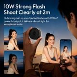  Ulanzi MFL01 Mini Portable Phone Flash 10W 2500k-8500k Flash Mode Fill Light Mode for Outdoor Travel Livestreaming Vlogging Shot 