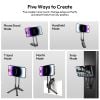 Ulanzi MA38 MagLock Phone Stand with Arca-Swiss Mount for Smartphone Handheld Tripod Snap Mode with Hidden Hook for Slopes Wall
