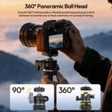  Ulanzi МТ93 1.6M Auto-Open Tripod with 360° Panoramic Uka Ball Head for Camera Video Light Outdoor Studio Livestreaming Vlog 