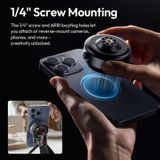  Ulanzi SK-23 Electric Suction Base with 1/4" Screw for Smartphone Camera Shot Travel Livestreaming Vlog for Dashboard Windshield 