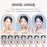  Ulanzi LT030 Ring Video Light 10-in 7 Level Brightness Photography Light Magnetic for Phone Mount with Tripod for Live Selfie 