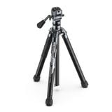  Ulanzi F38 Quick Release Video Carbon Fiber Travel Tripod 61 inch with Fluid Head F38 QR Plate DSLR Camera Tripod Monopod 