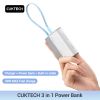  Pin Dự Phòng Kiêm Củ Sạc CUKTECH CP13 5000mAh 33W (Type-C + Type-C Built-in Cable, LED Display, Self-charging + Dual Device charging) 