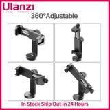  Ulanzi ST-17 Phone Holder Vertical Horizontal 360° Adjustable Phone Mount Clamp with Cold Shoe 1/4'' Tripod Adapter for Phone 