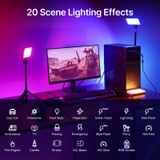  Ulanzi LT002 7 inch Pocket Fill Light RGB Full Color LED Panel Light CRI 95+ Photography Camera Light Creative Scene 