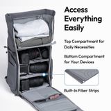  Ulanzi BP04 Hard Shell Camera Backpack for Travel Photography Content Creation Short Trip Bag for Phones Cameras Tablets Laptops 