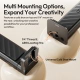  Ulanzi CA15 OneLock Tablet Clamp 13-22.5cm Range with 1/4" Universal Base Cold Shoe Mount for Sheet Music Practice Livestreaming 
