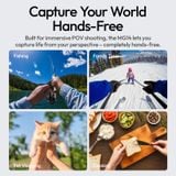  Ulanzi MG14 Magnetic Neck Mount for Phone Action Camera 360° Rotation for Fishing Family Time Pet Vlog Cooking Extend Tripod 