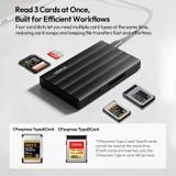  Ulanzi DC04 4-in-1 Card Reader for Micro SDXC CFexpress Type A / CFexpress Type B / SD / SDHC / SDXC micro SD(TF) / micro SDHC 