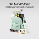  Ulanzi BP02 Puffer Camera Backpack 9L All-Around Padding Outdoor Travel Storage Bag for Photography Cameras Lens Lamp Laptop 