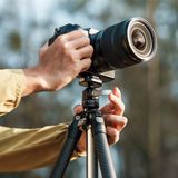  Ulanzi FALCAM TreeRoot Quick Lock Lite Tripod with F38 Quick Release Upright 360° Ball Head for DSLR Camera Travel Livestreaming 