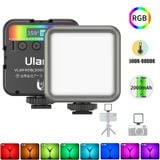 Ulanzi VL49 RGB Camera Light LED Video 2500K-9000K 800LUX Magnetic Mini Fill Light 3 Cold Shoe 2000mAh Type-C for Youtube 