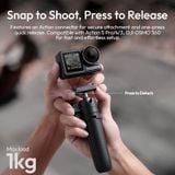  Tripod Kiêm Gậy Selfie Cho Máy Ảnh ULANZI MT66 Dùng Cho GoPro + DJI Osmo Action Camera (15.3cm-27cm Adjustable, 360° Adjustable, Backpack Clip Mode) 