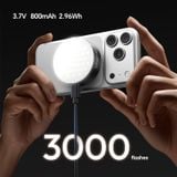  Ulanzi MFL01 Mini Portable Phone Flash 10W 2500k-8500k Flash Mode Fill Light Mode for Outdoor Travel Livestreaming Vlogging Shot 