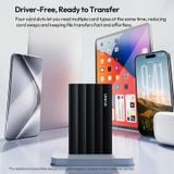  Ulanzi DC04 4-in-1 Card Reader for Micro SDXC CFexpress Type A / CFexpress Type B / SD / SDHC / SDXC micro SD(TF) / micro SDHC 