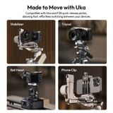  Ulanzi C061 Uka Quick Release Kit For DJI RS 2, RS 3, RS 3 pro,RS 4, RS 4 pro, RS 4 mini Stabilizer For Tripod Ball Head 