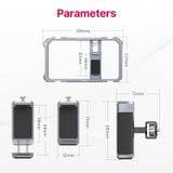  Ulanzi Universal Smartphone Video Rig Phone Cage with Handgrip for iPhone 16 15 14 13 12 Pro / Pro Max Android Mobile Phone 
