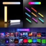  Ulanzi VL110 Handheld RGB Light Tube Stick Video soft Light 2500-9000K LED Photography Stick LED Light Wand Rechargeable 