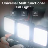  Ulanzi VIJIM VL81 LED Video Light Camera Light 3200-5600K With Cold Shoe Mini Vlog Fill Light 3000mAh Panel Lamp Photography 