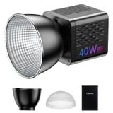  Ulanzi L024 40W RGB Video Light 3400mAh 2500-6500K CCT COB Light for Camera Outdoor Live Broadcast Full Color Photography Lamp 