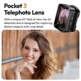  Ulanzi F35 Pocket 3 Wide-Angle Lens / Telephoto Lens for DJI Osmo Pocket 3 Magnetic Photograph Attachment Quick Installation 