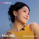  Ulanzi A200 Mini Mic 48kHz/24bit 75dB for Smartphone Camera Livestreaming Street Interview Vlogging Wedding Videography Shots 