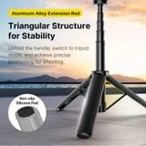 Ulanzi MT-74 Go-Quick II Magnetic QR Action Camera Extension Tripod Selfie Stick For Gopro 13 12 for Insta360 for DJI Action 4/3 