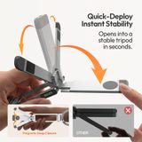  Ulanzi MA30S Carabiner Phone Stand Slim Version Dual-Sided Magnetic Handheld Desktop Stand Mode for Phone Outdoor Photography 