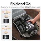  Ulanzi AL120 Inflatable LED Light 2700K-6500K 10 Lighting Effect for Portrait Photography Livestreaming Vlog with Type-c Charger 