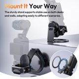  Ulanzi PMO1 Pocket 3 Magnetic Expansion Adapter with Cold Shoe for Action Camera Smartphone Holder Travel Livestreaming Vlog 