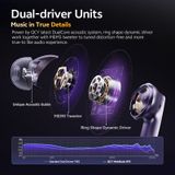  Tai Nghe Không Dây TWS QCY MeloBuds N70 HT18 (Bluetooth v6.0, 10H, IPX5, ANC, LDAC & Hi-Res Wireless Certified, Personalized Sound, Dual Driver Units) 